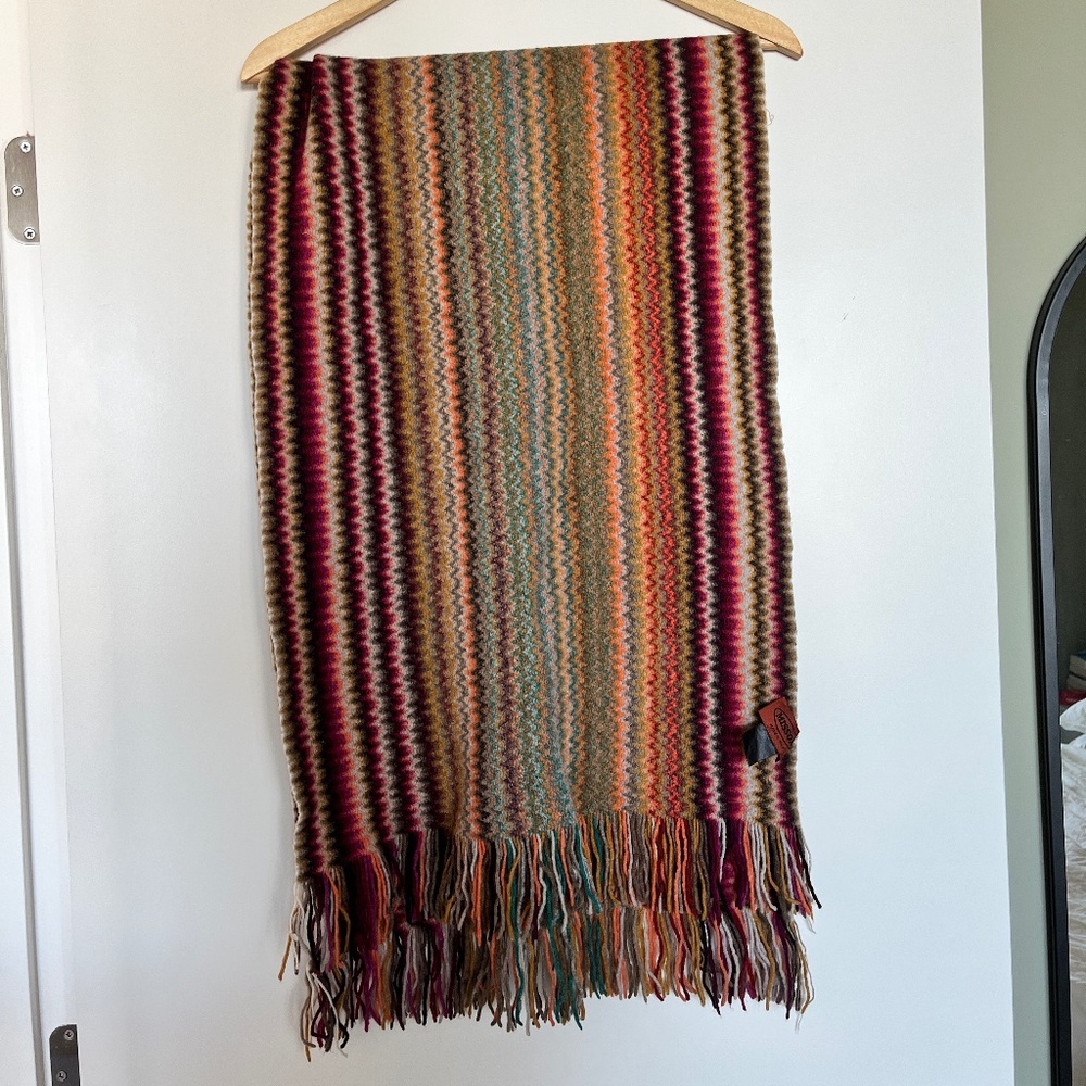 Missoni Wool Multi-Coloured Scarf